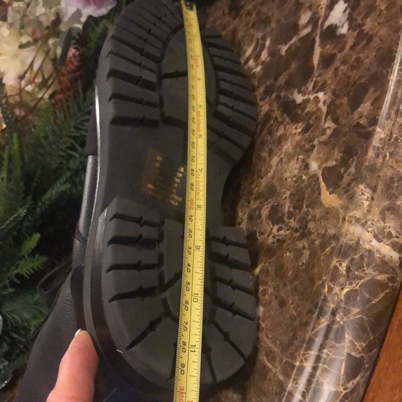 NEW. Made In Italy FABIANELLI Leather Combat Style Boots - Picture 12 of 13